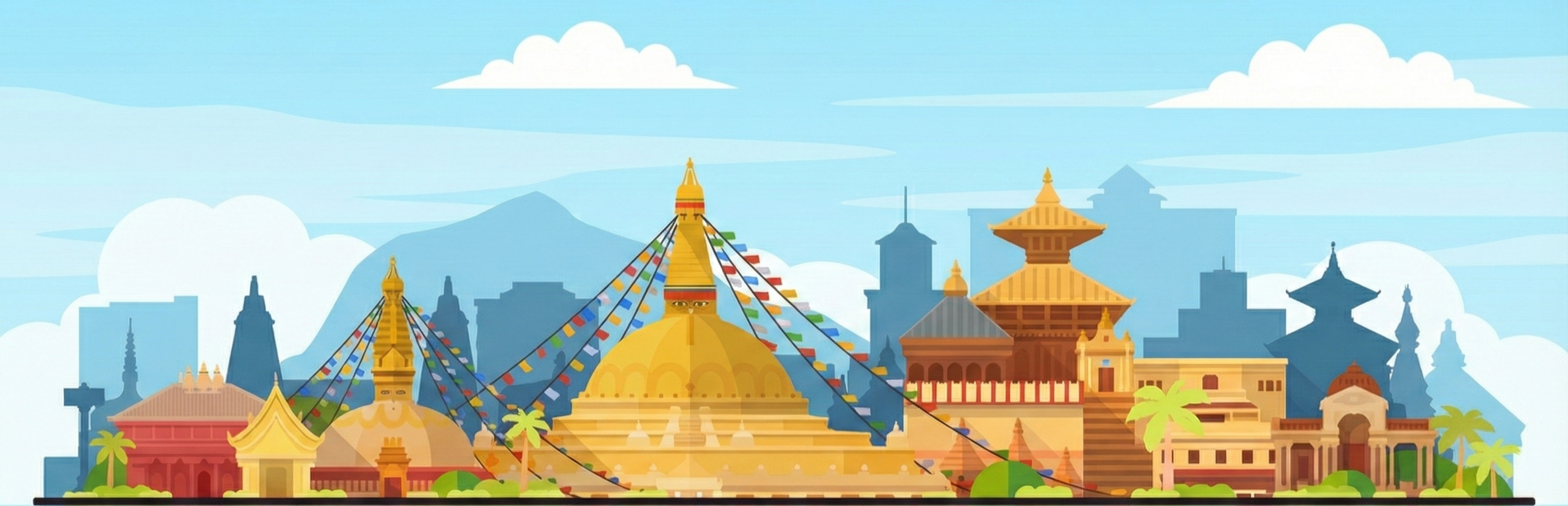 Kathmandu Skyline